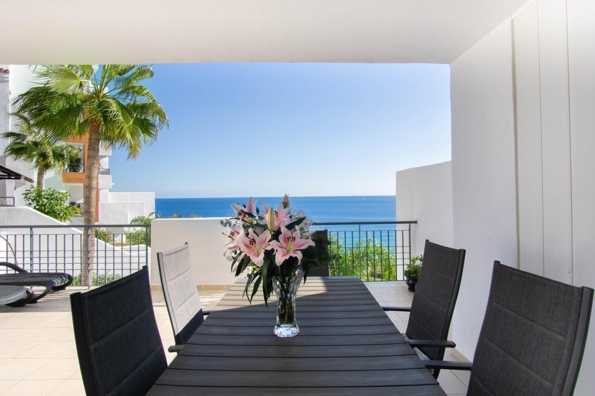 Beautiful Apartment With Stunning Sea Views And A Large Terrace! Torrox Esterno foto